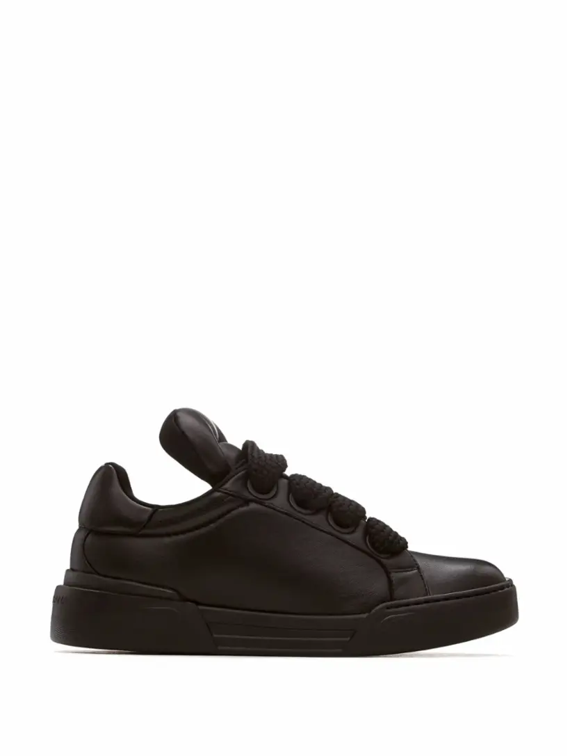 

Кожаные кроссовки Mega Skate Dolce&Gabbana, черный
