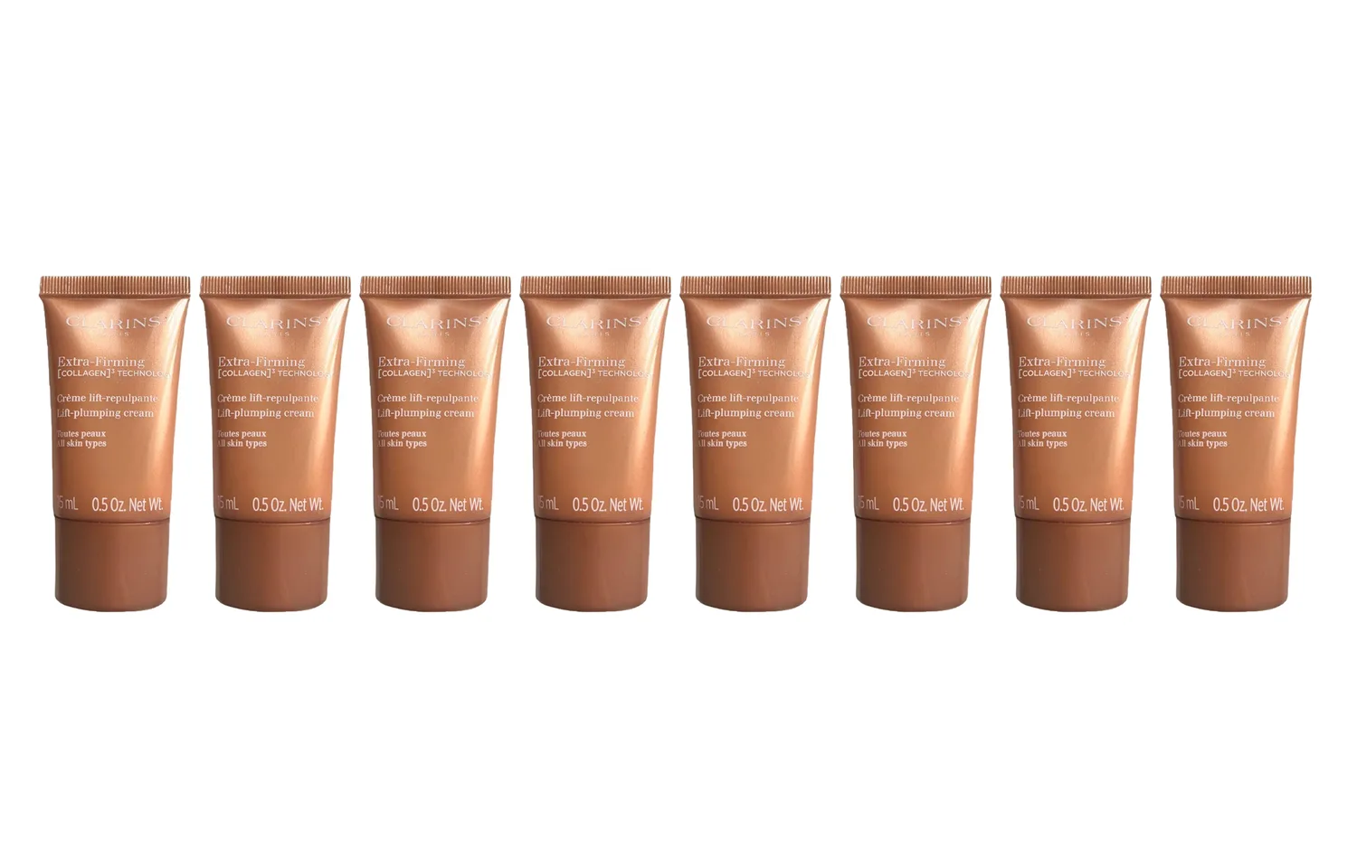 CLARINS Образец увлажняющего крема для лица с эффектом лифтинга и восстановления, 15ml*8