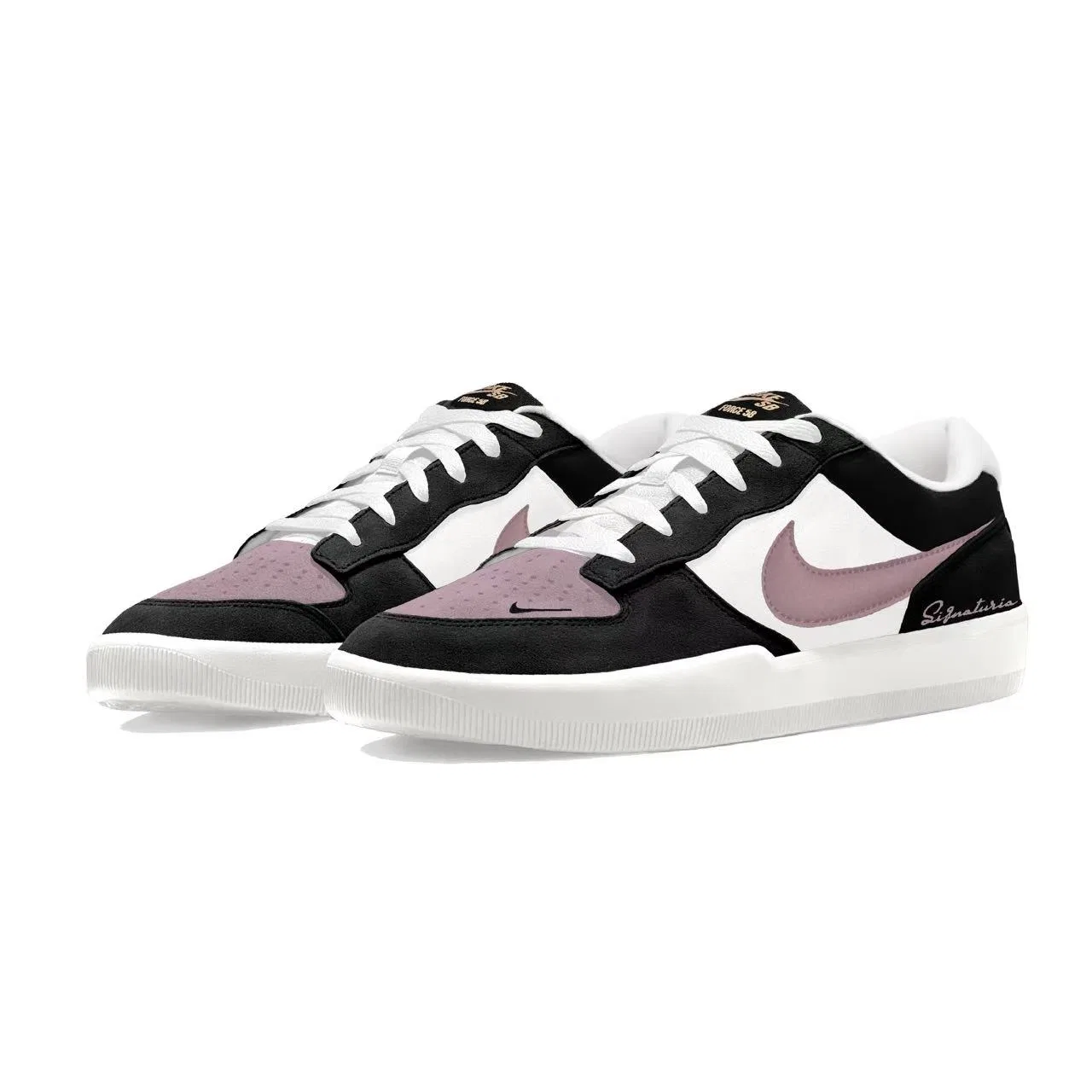 Кроссовки для скейтбординга Nike SB Force 58 Black Pink — фото 4