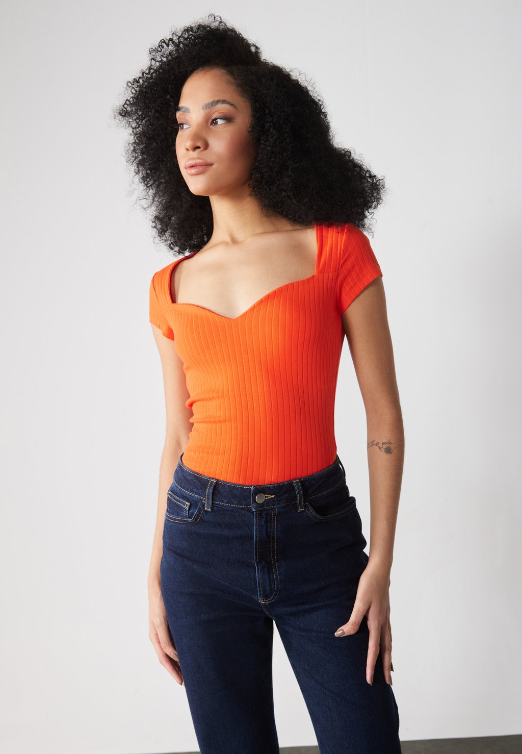 

Базовая футболка Anna Field by Zalando, светло-красный