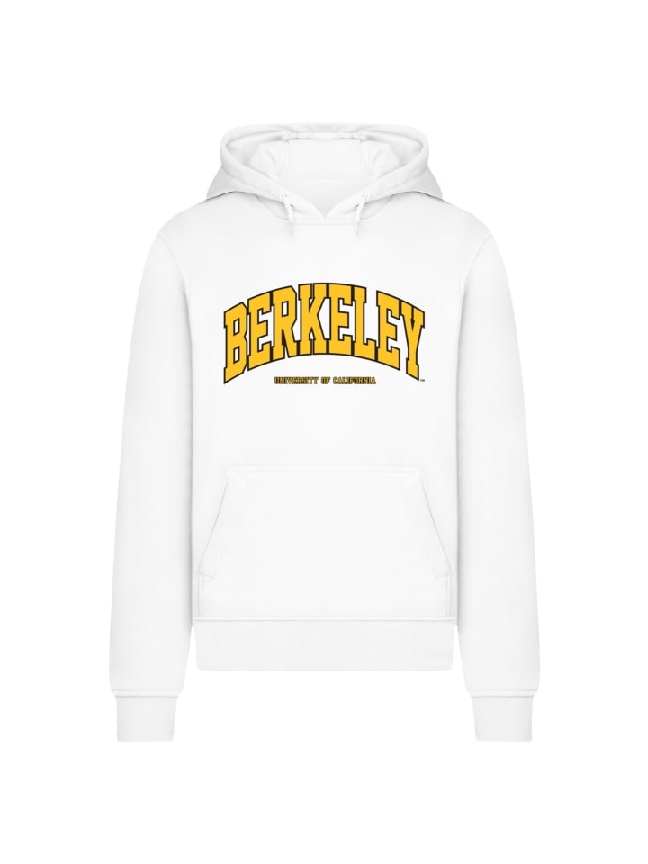 

Толстовка с капюшоном Berkeley University of California Arch белого цвета F4NT4STIC