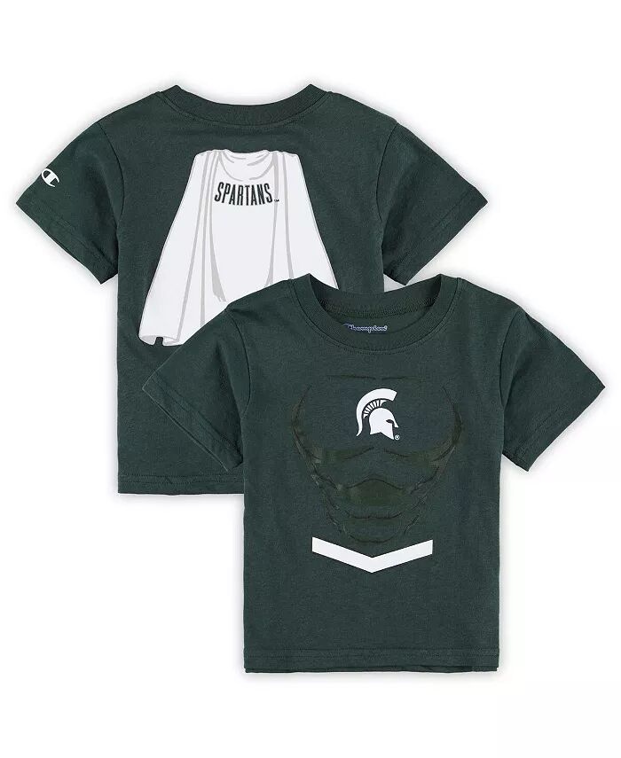 

Зеленая футболка Michigan State Spartans Super Hero для мальчиков и девочек Champion