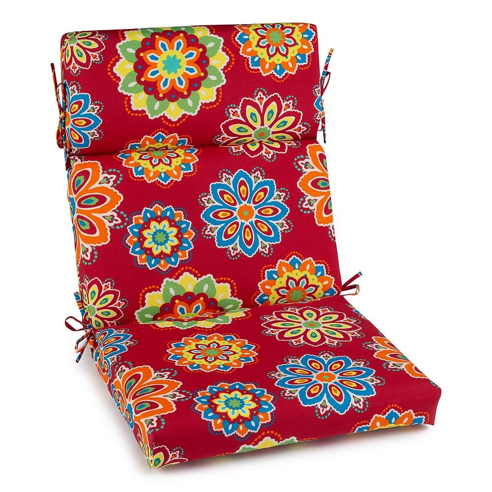 

Подушка для стула Sonoma Goods For Life для дома и улицы, цвет Party Time Red