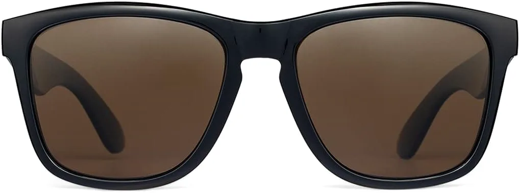 

Солнцезащитные очки BNUS Chic с поляризованными линзами и защитой от царапин — идеальная защита от УФ-излучения для ваших глаз B.N.U.S, Black Frame/Brown Polarized