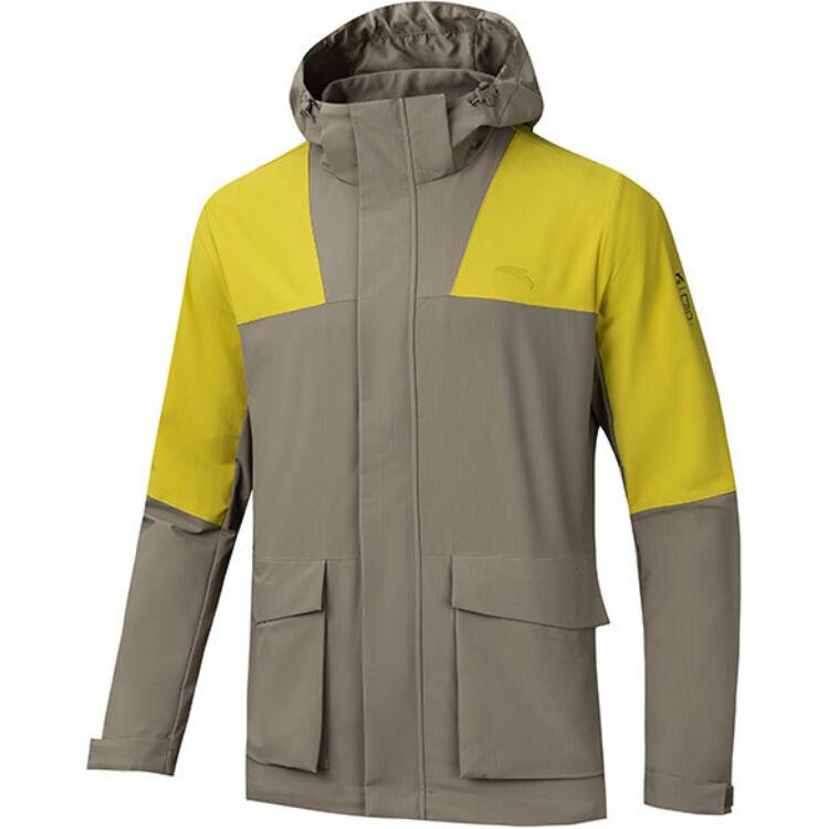 

Ветровка для мужчин Earthy Brown/Earthy Brown Yellow Anta