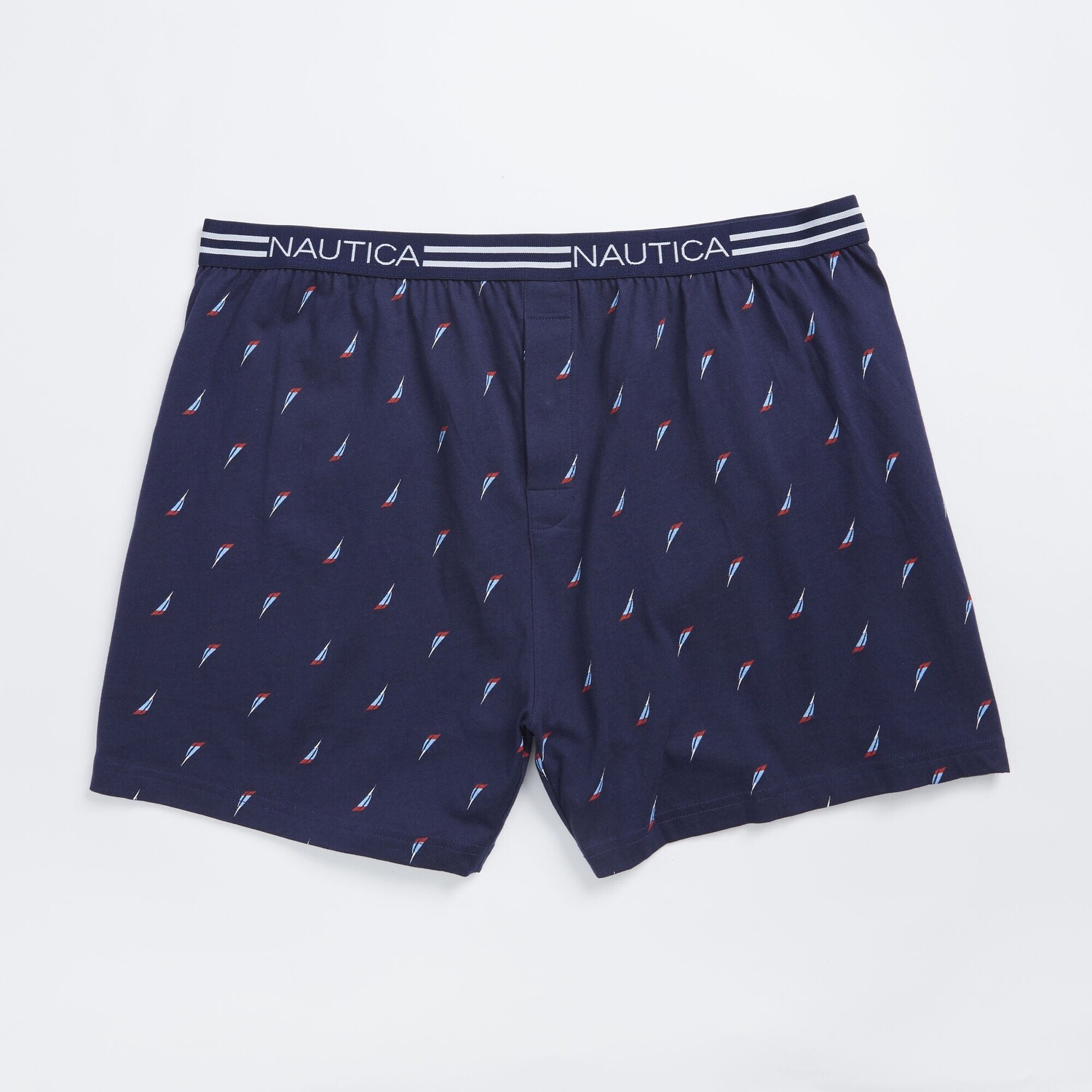 

Мужские трикотажные боксеры в полоску Nautica, цвет Barely Blue