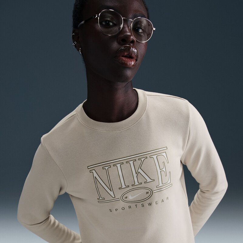 Рубашка спортивная клубная флисовая Nike, цвет lt orewood brn — фото 3