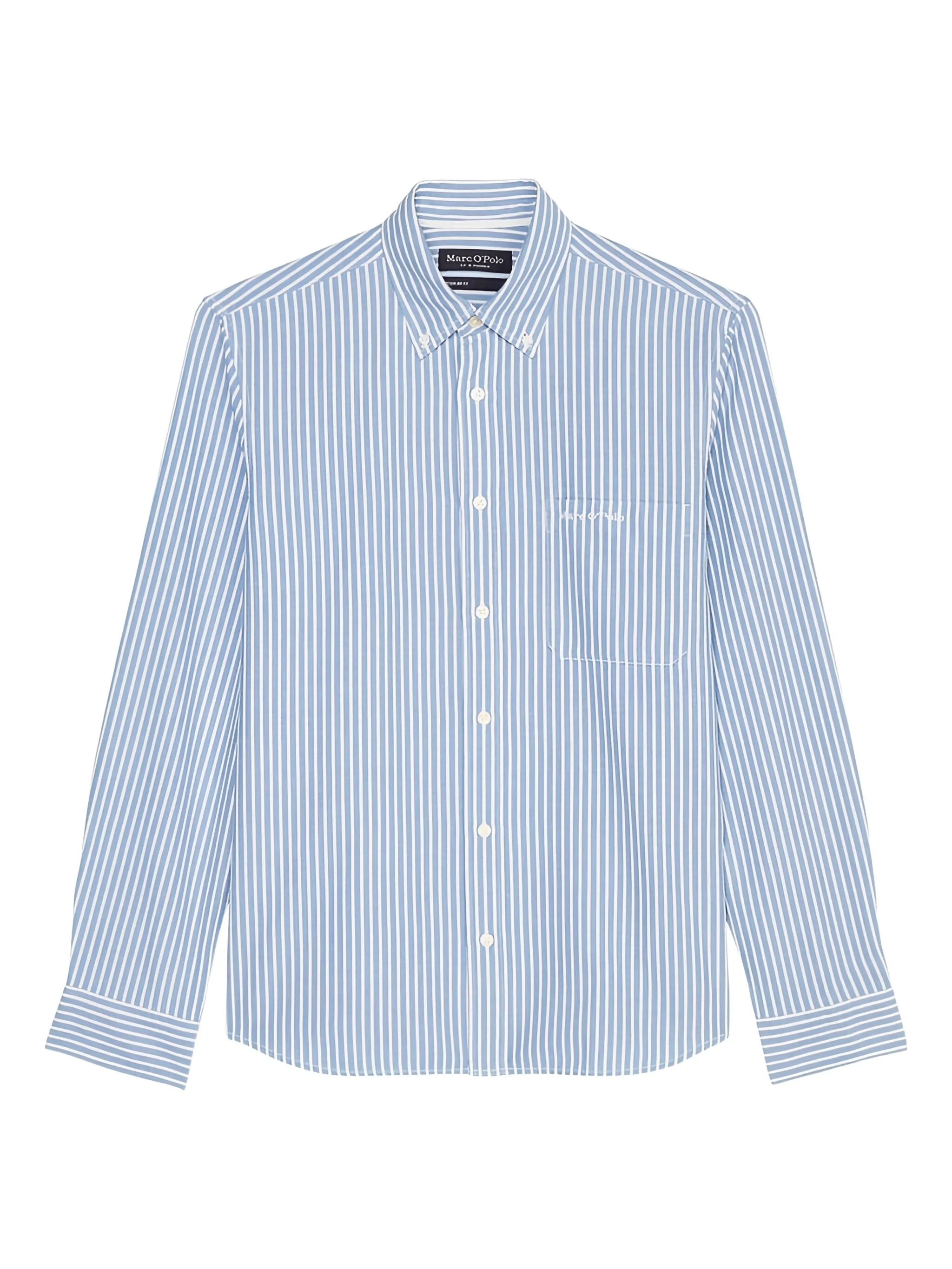 

Полосатая рубашка на пуговицах Marc O'Polo, белый