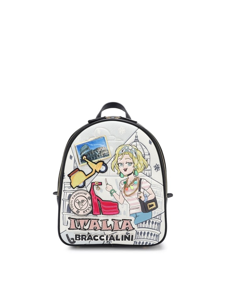 

Рюкзак Braccialini Rucksack, белый