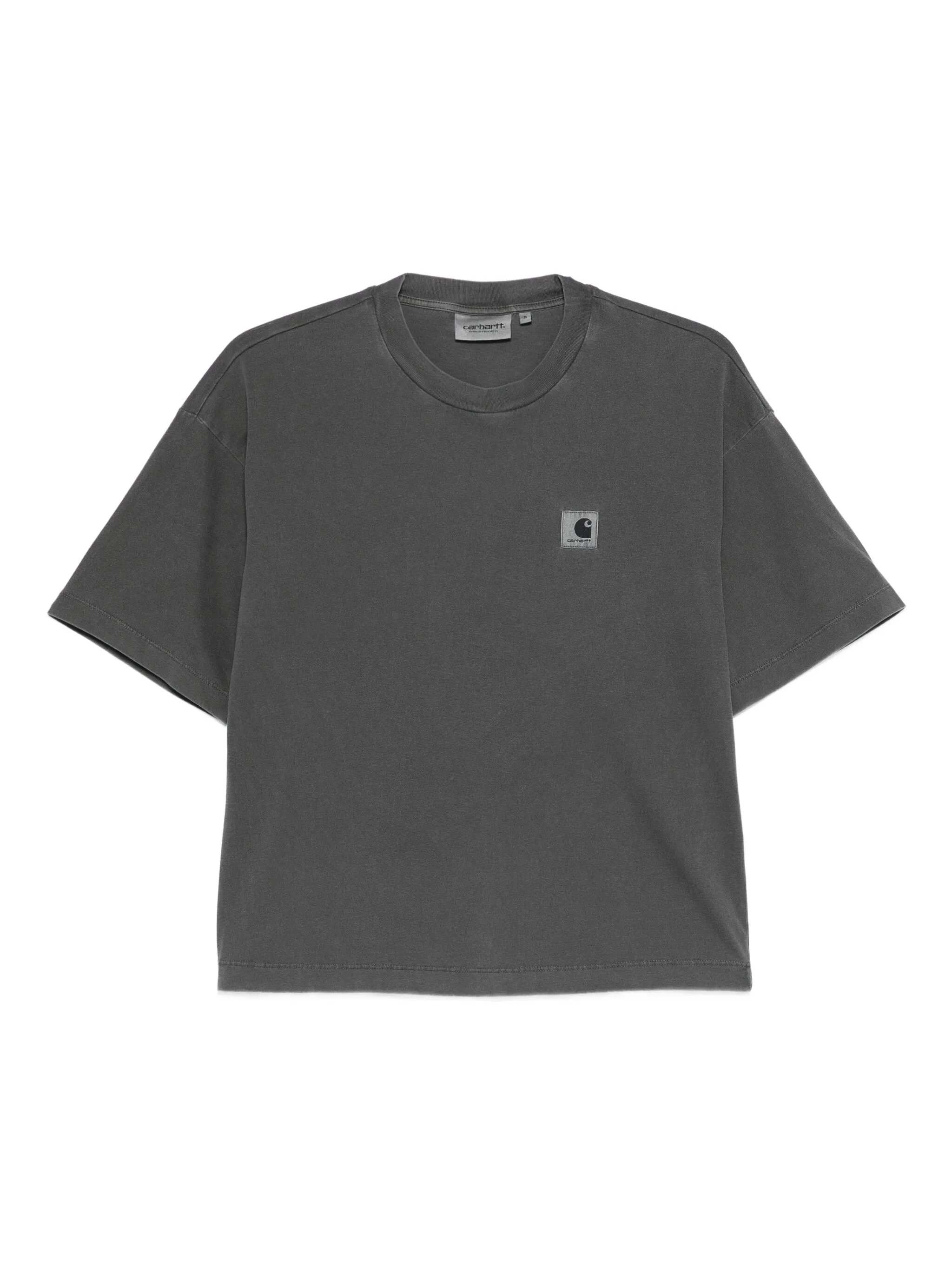 

Футболка с нашивкой-логотипом Carhartt Wip, серый