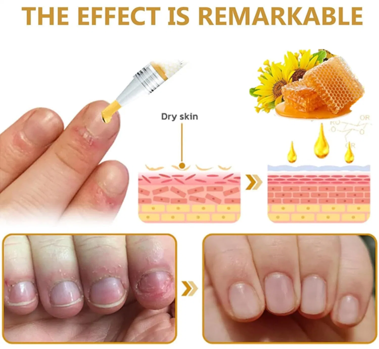 Гель для роста и восстановления ногтей Nailplus Strong 7 Days Growth Petsburg, 1Pcs — фото 2