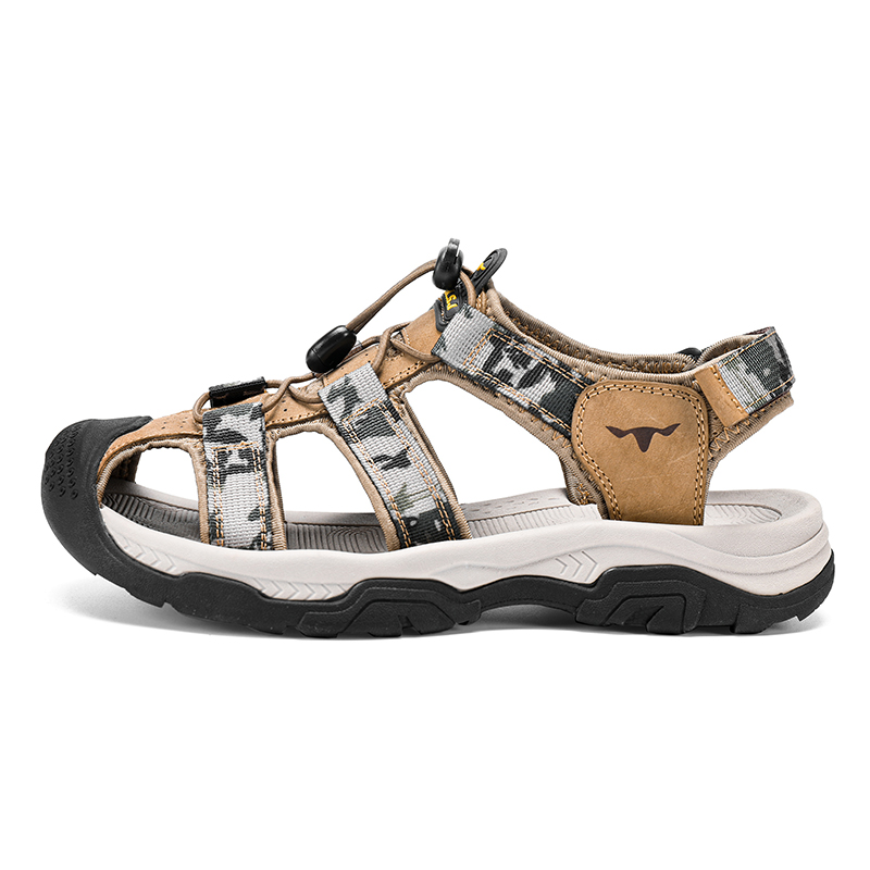 

Треккинговые ботинки мужские камуфляж желтый/камуфляж черный G.N.SHIJIA