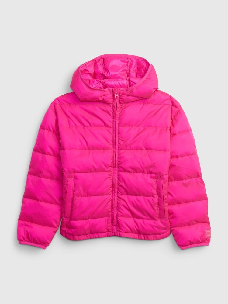 

Детская легкая стеганая куртка Gap, розовый