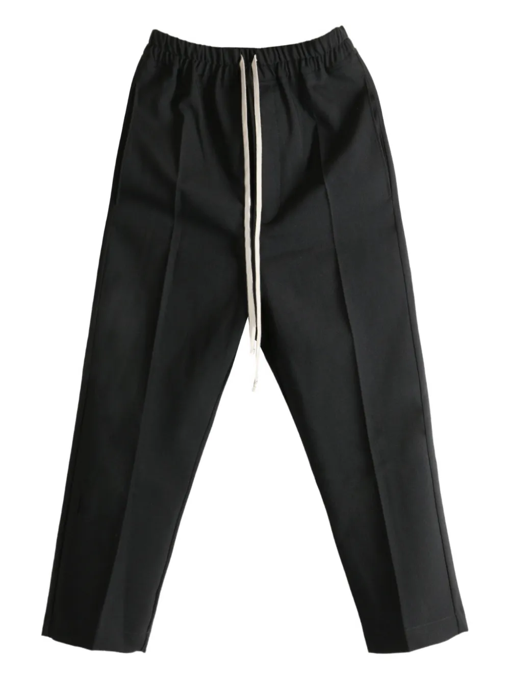 

Укороченные брюки из натуральной шерсти Rick Owens, черный