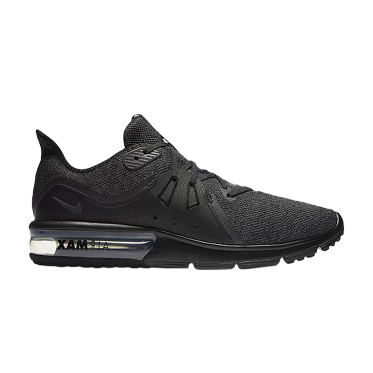 

Кроссовки Nike Air Max Sequent 3 'Black Anthracite', черный, Черный;серый, Кроссовки Nike Air Max Sequent 3 'Black Anthracite', черный