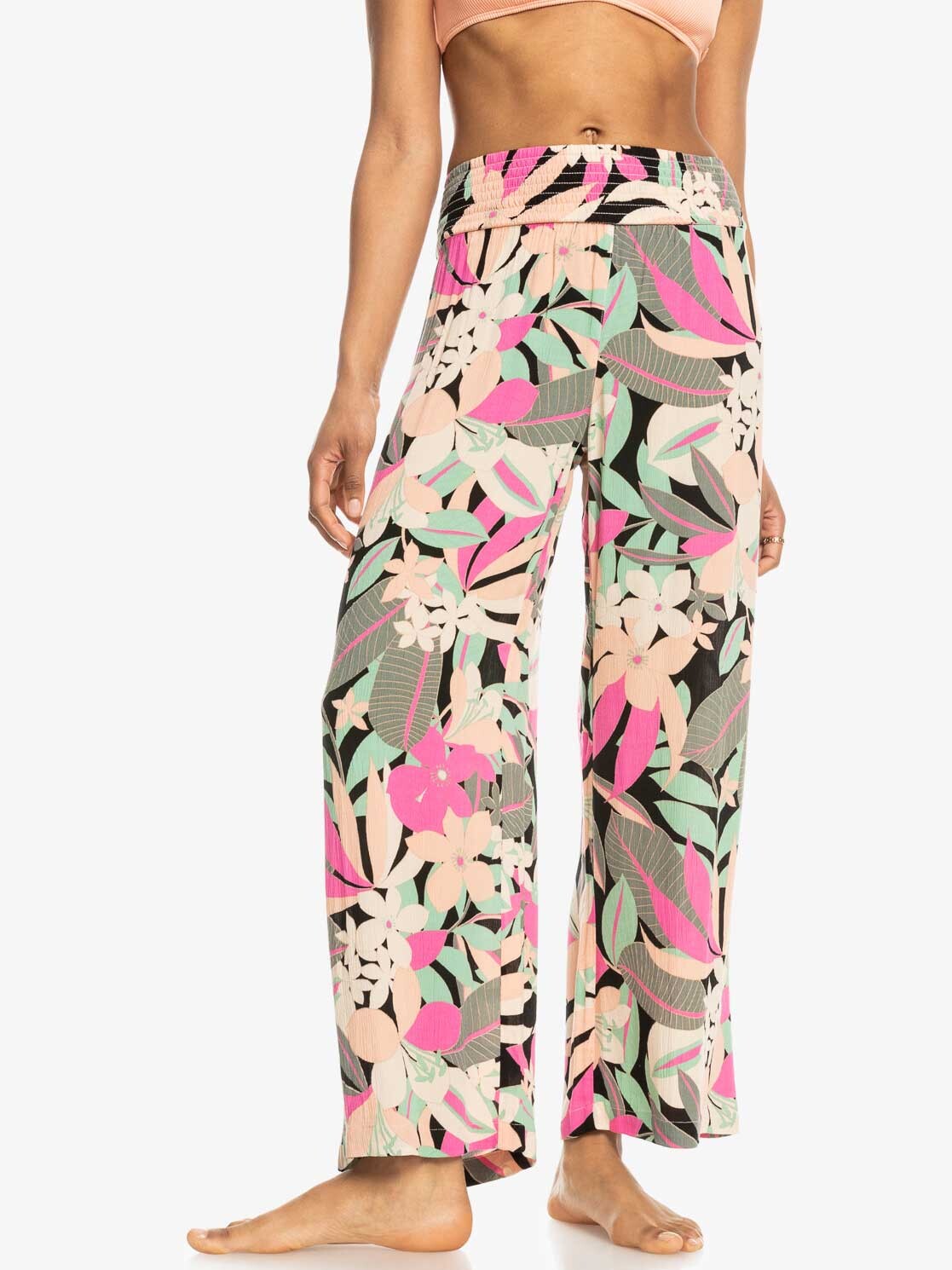 

Брюки Roxy ALONG THE BEACH PRINTED, разноцветный