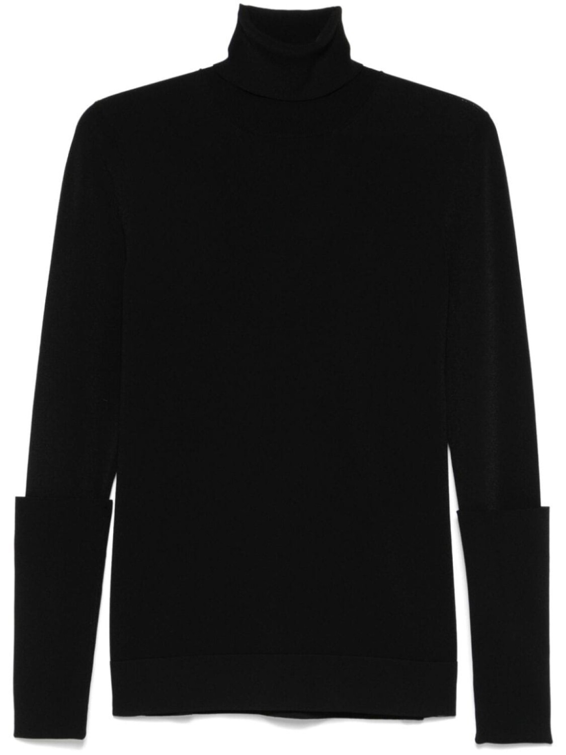 

Свитер с высоким воротником Jil Sander, черный