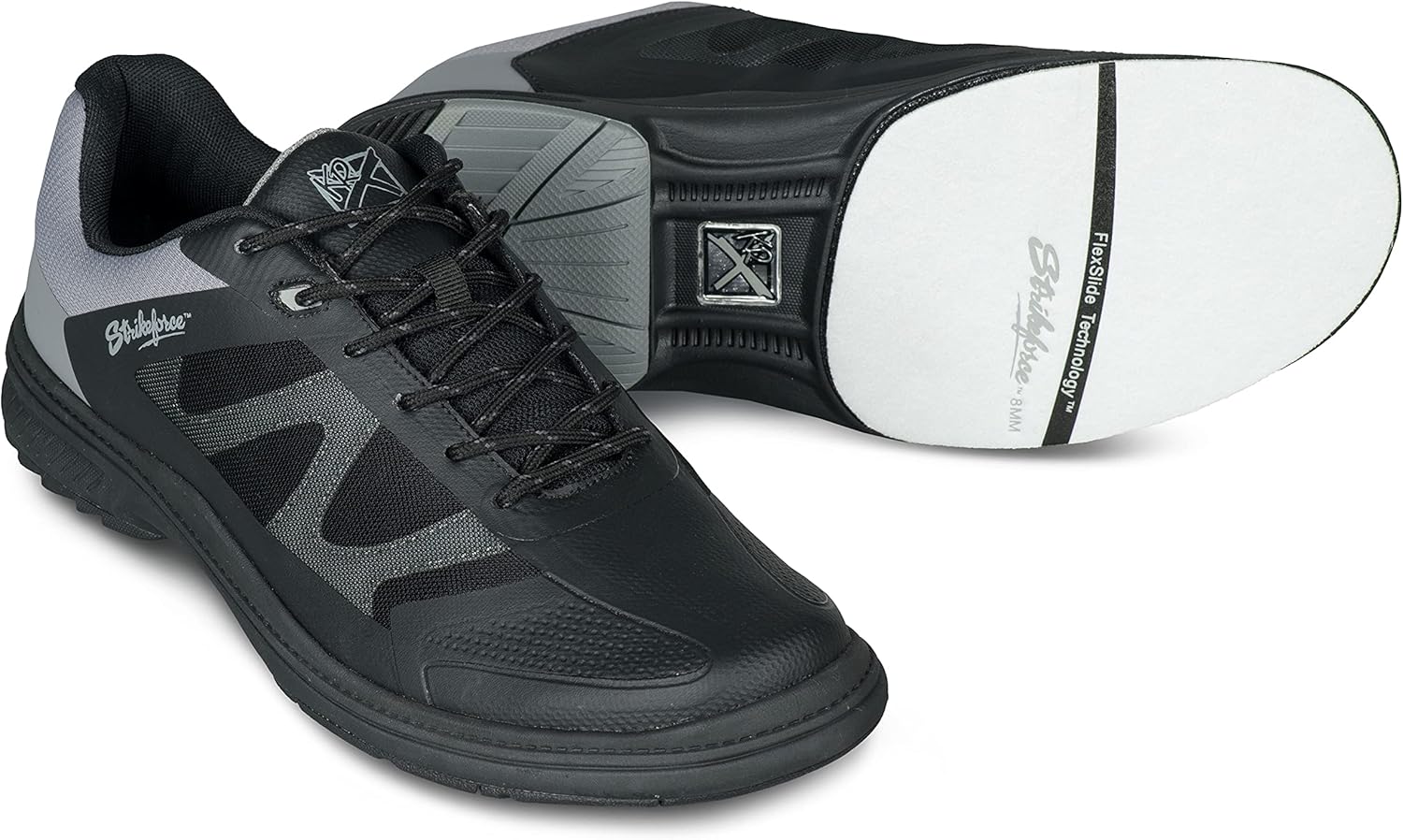 

Мужские боулинговые кроссовки KR Strikeforce Epic для правой руки, средней производительности, черный