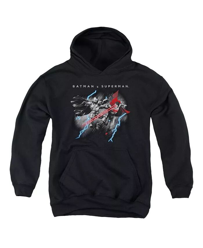 

Толстовка с капюшоном Youth Lightning Fight Pull Over Batman V Superman, черный