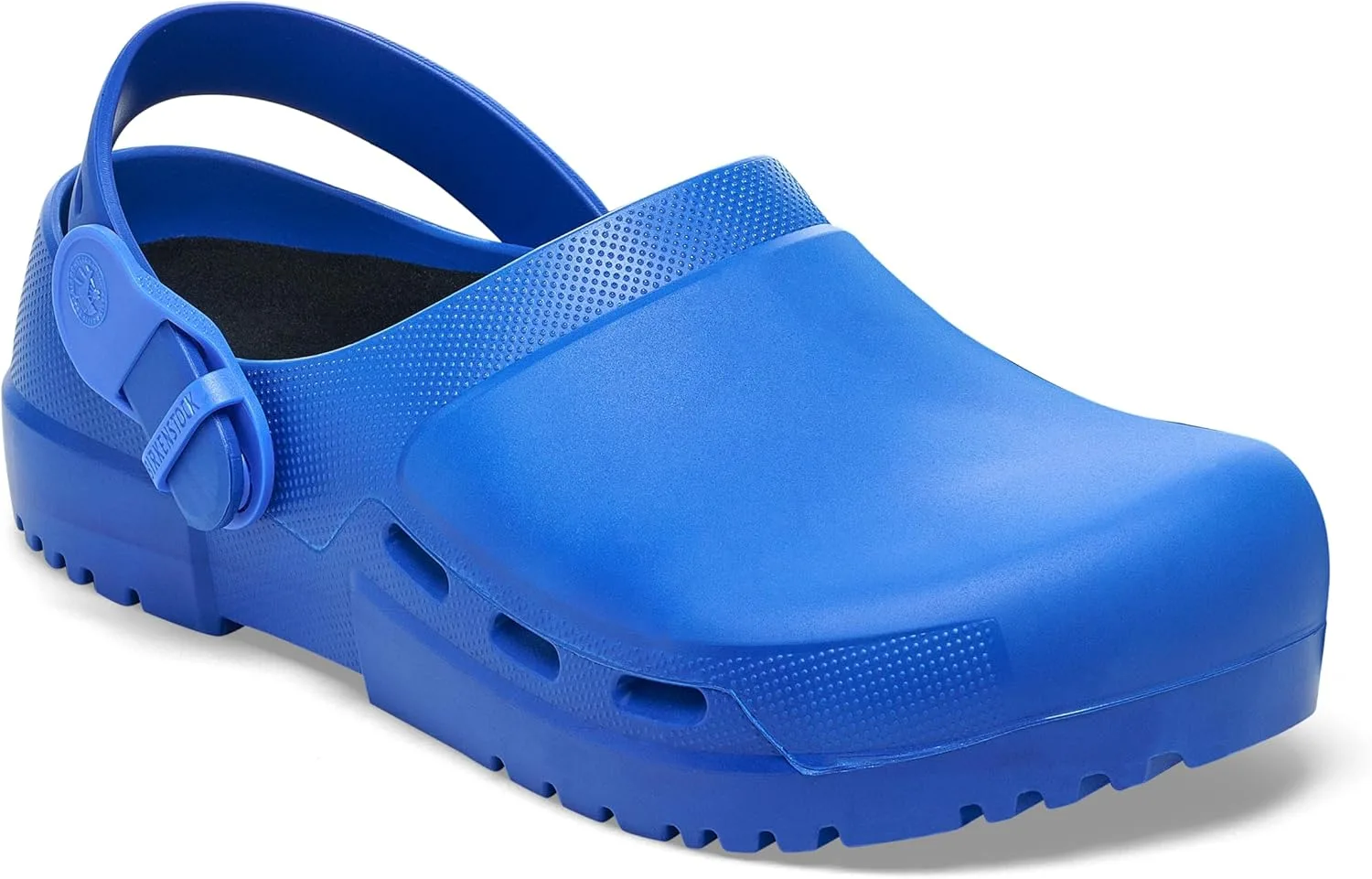 Рабочие антистатические сабо Birkenstock Birki Air 2.0 унисекс из полиуретана с вентиляционными отверстиями, синий