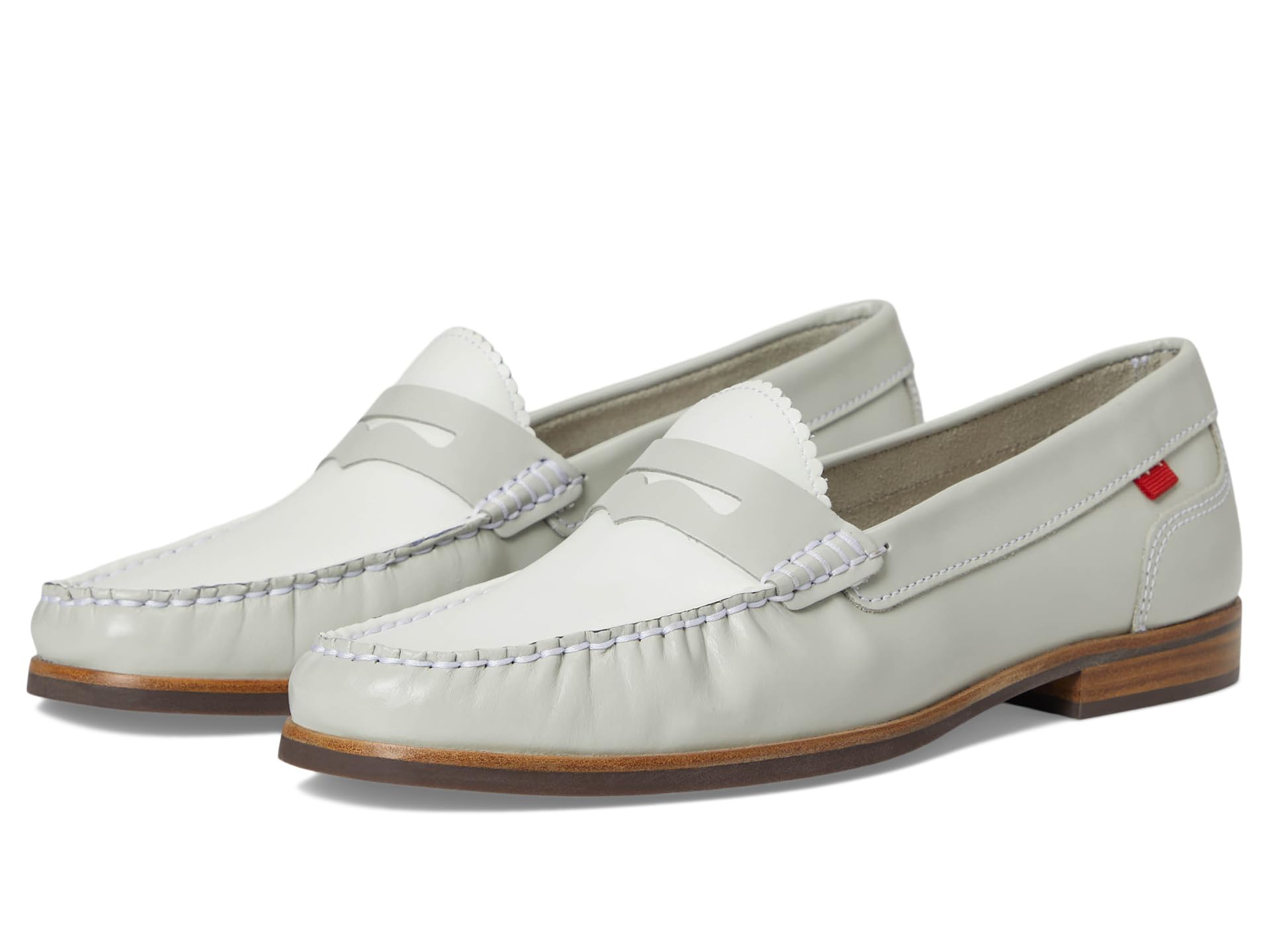 Лоферы Marc Joseph New York East Village 2.0, цвет Ash White Pollished Napa