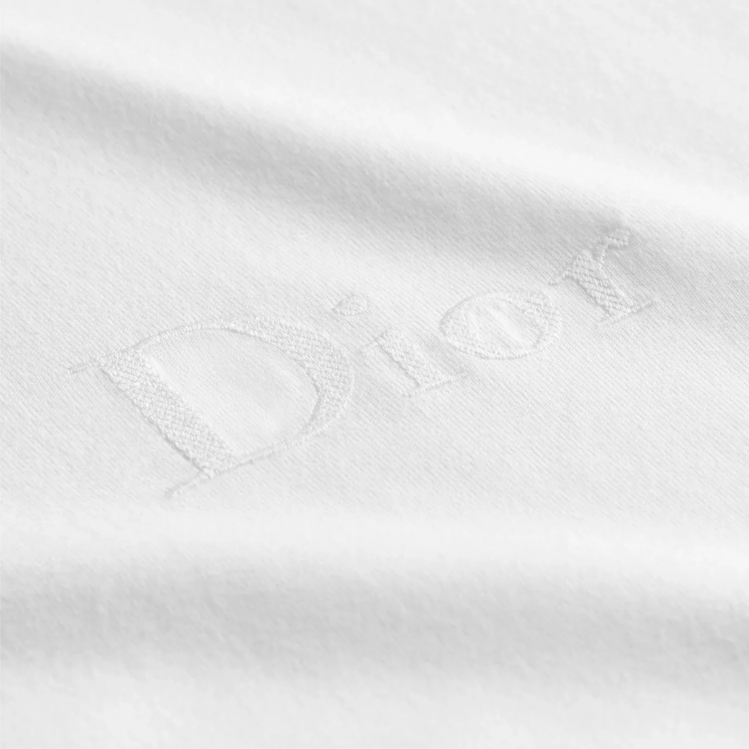 Футболка мужская белая crew neck moderate straight fit DIOR, White — фото 3
