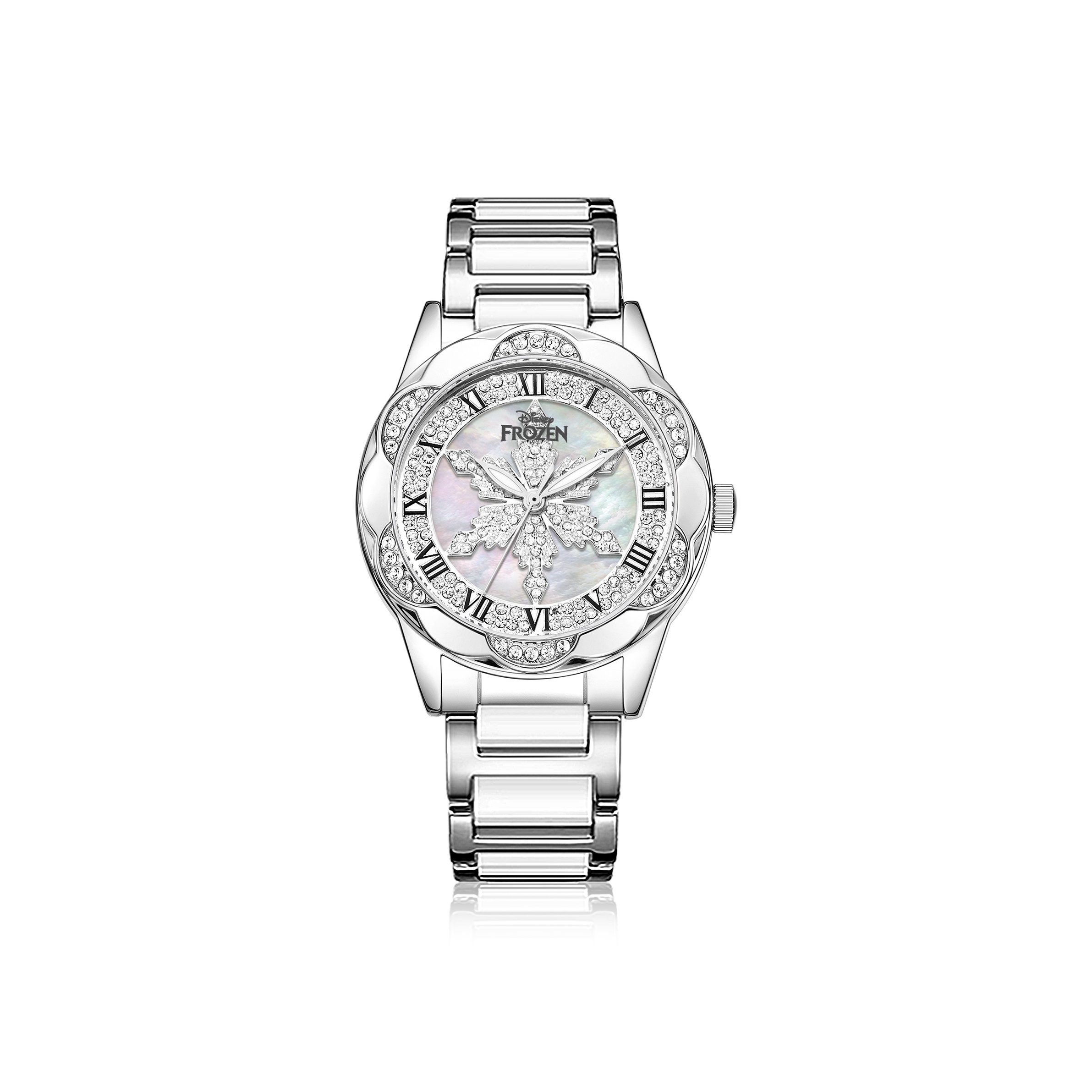 

Disney Часы женские Frozen Series кварцевый механизм ремешок из сплава розовый циферблат