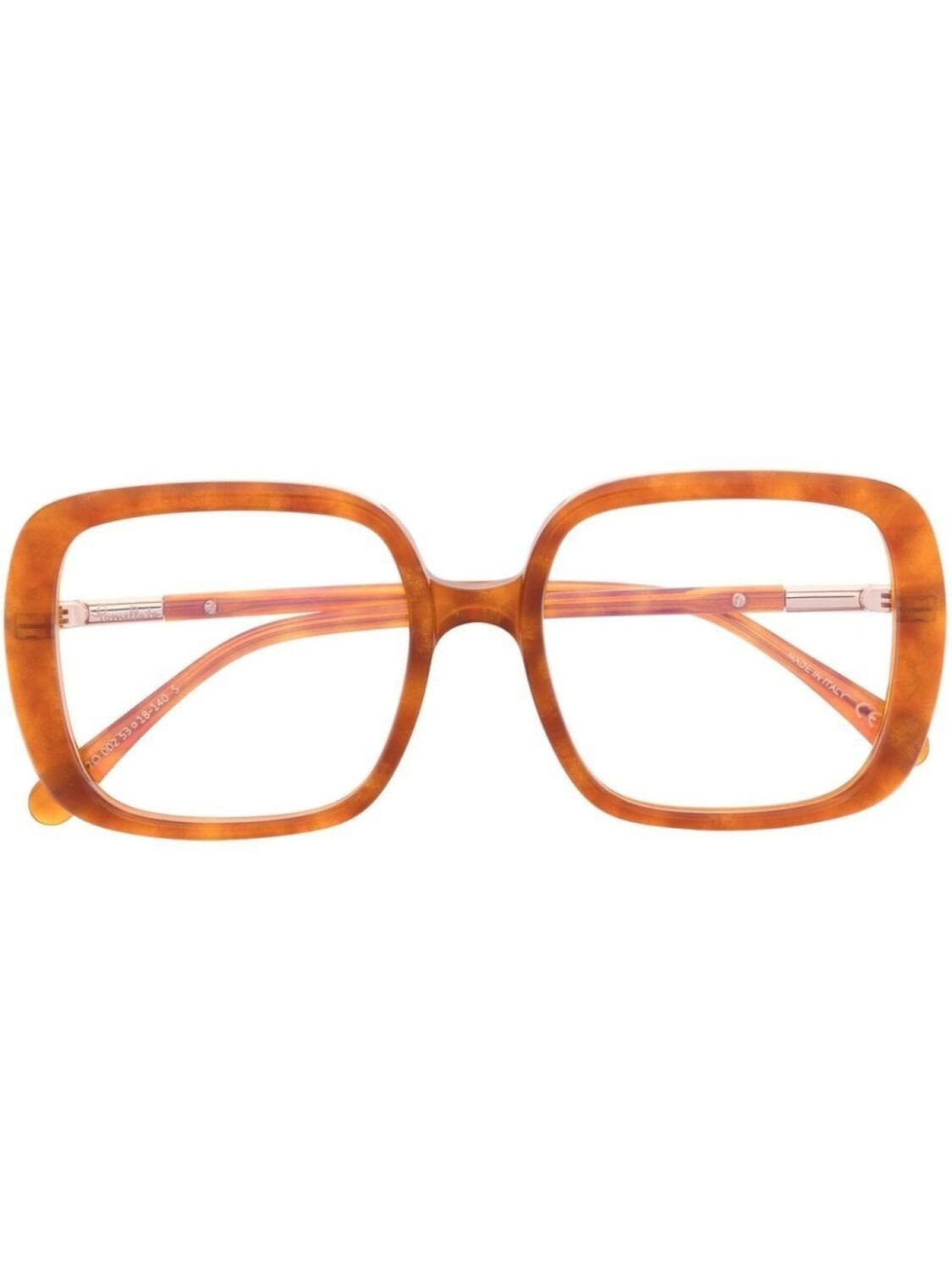 

Pomellato Eyewear очки в массивной квадратной оправе, нейтральный цвет