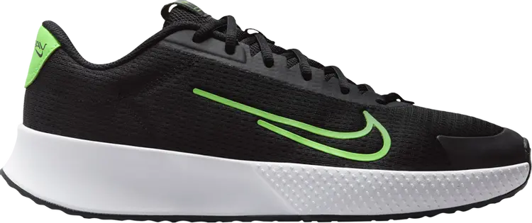 

Кроссовки NikeCourt Vapor Lite 2 HC 'Black Poison Green', черный