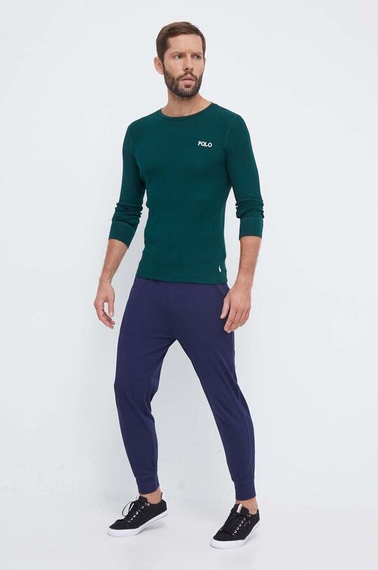 

Хлопковые брюки для отдыха Polo Ralph Lauren, темно-синий