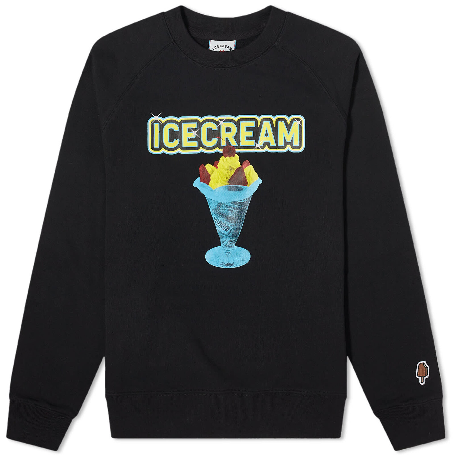 

Свитшот Icecream Sundae, черный
