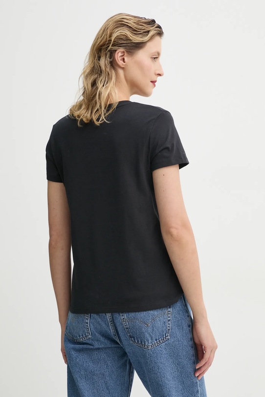 Хлопковая футболка THE PERFECT TEE Levi'S, черный — фото 3