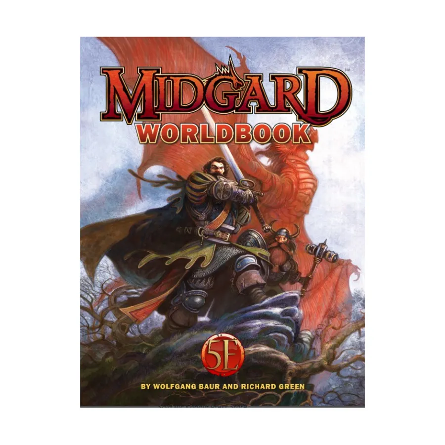 

Midgard Worldbook (5E), 5th Edition Dungeons & Dragons (Kobold Press), твердый переплет