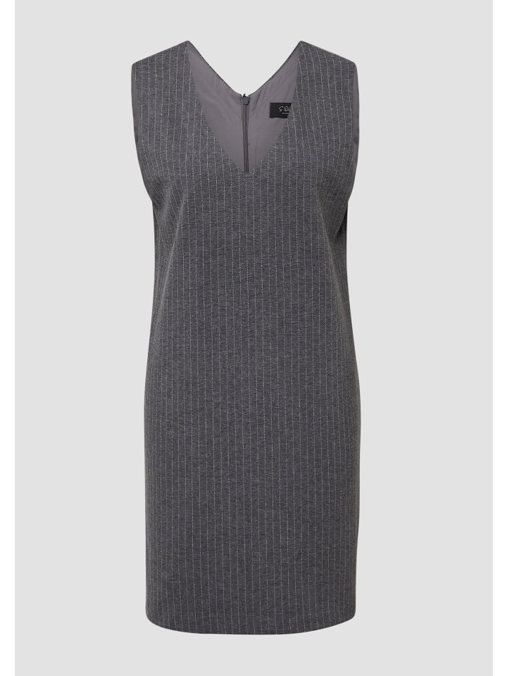 

Короткое платье s.Oliver BLACK LABEL, серый