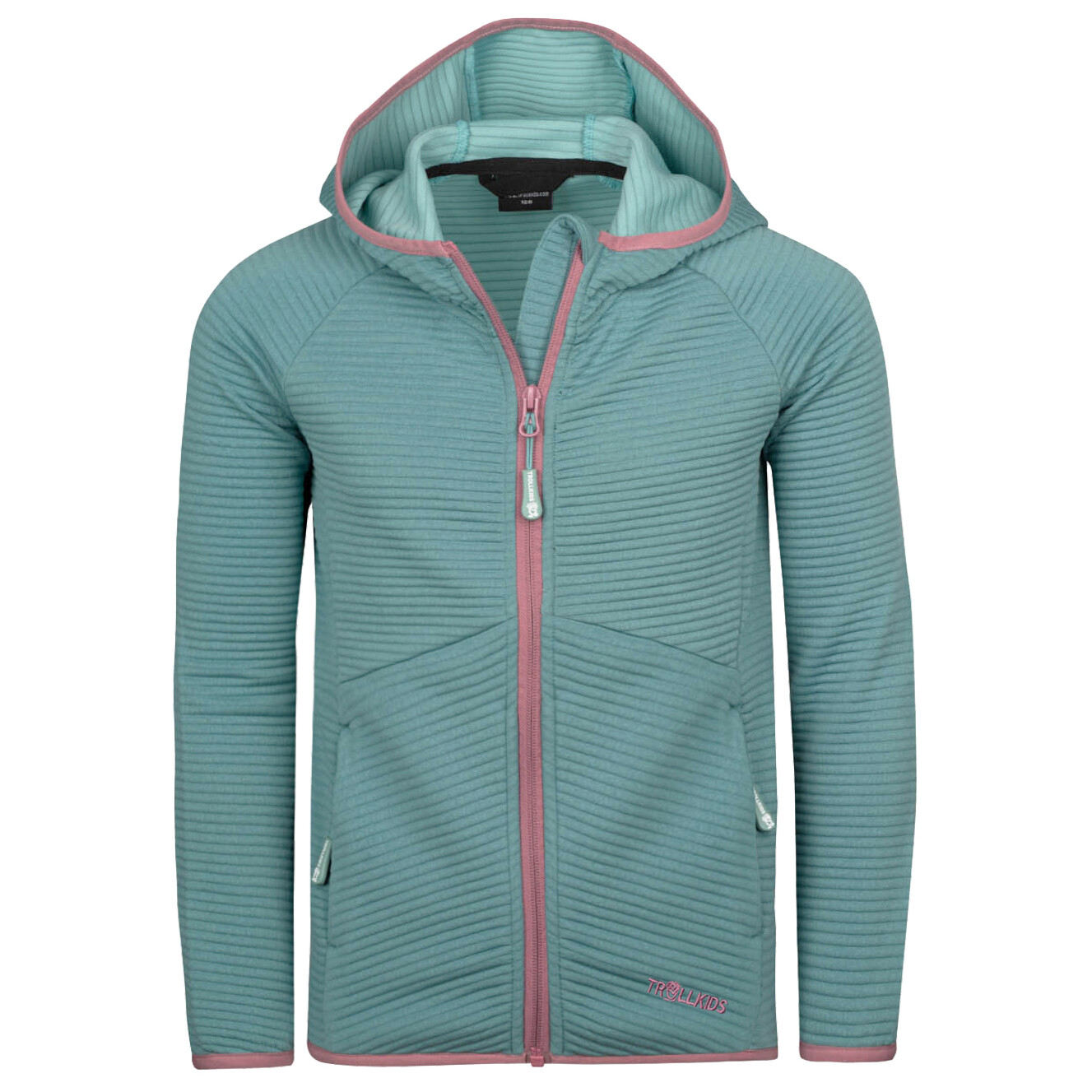 

Флисовая жилетка Trollkids Girl's Sogndal, цвет Glacier Green/Orchid