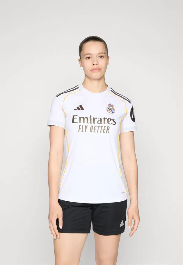 Домашняя футболка мадридского «реала» сезона 25/26 (клубная форма) Adidas Performance, White