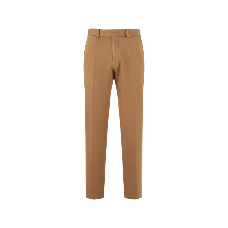 

Zegna SS24 Повседневные брюки мужские Землянисто-желтый Ermenegildo Zegna