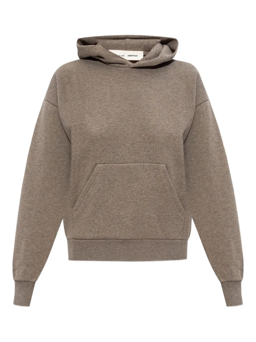

Худи с капюшоном и карманом FEAR OF GOD ESSENTIALS, коричневый