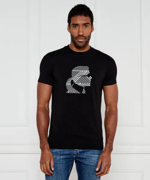 

Футболка Regular fit Karl Lagerfeld, черный