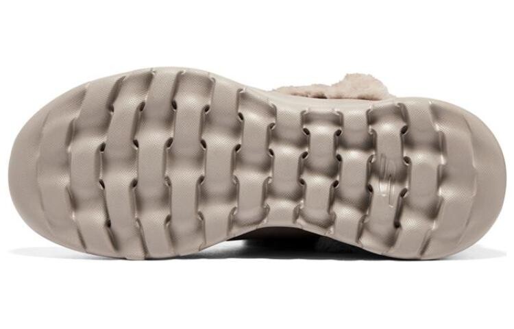 Зимние ботинки Skechers с меховой отделкой, серо-коричневый — фото 4