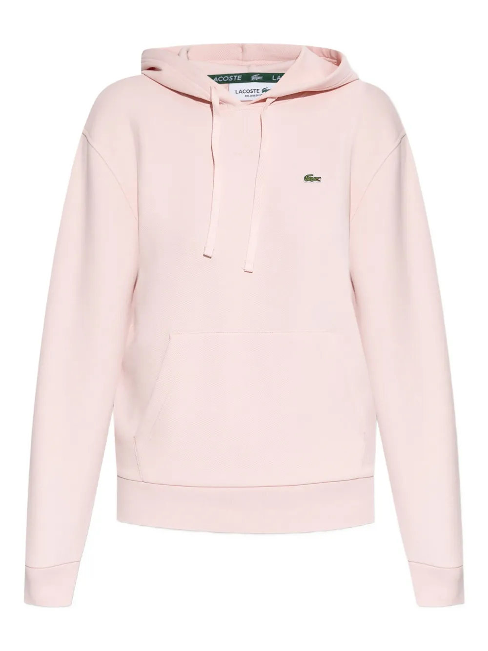 

Худи из ткани пике Lacoste, розовый
