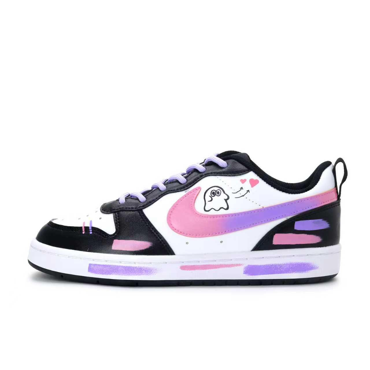 

Детские скейтерские кеды Court Borough Nike, фиолетовый