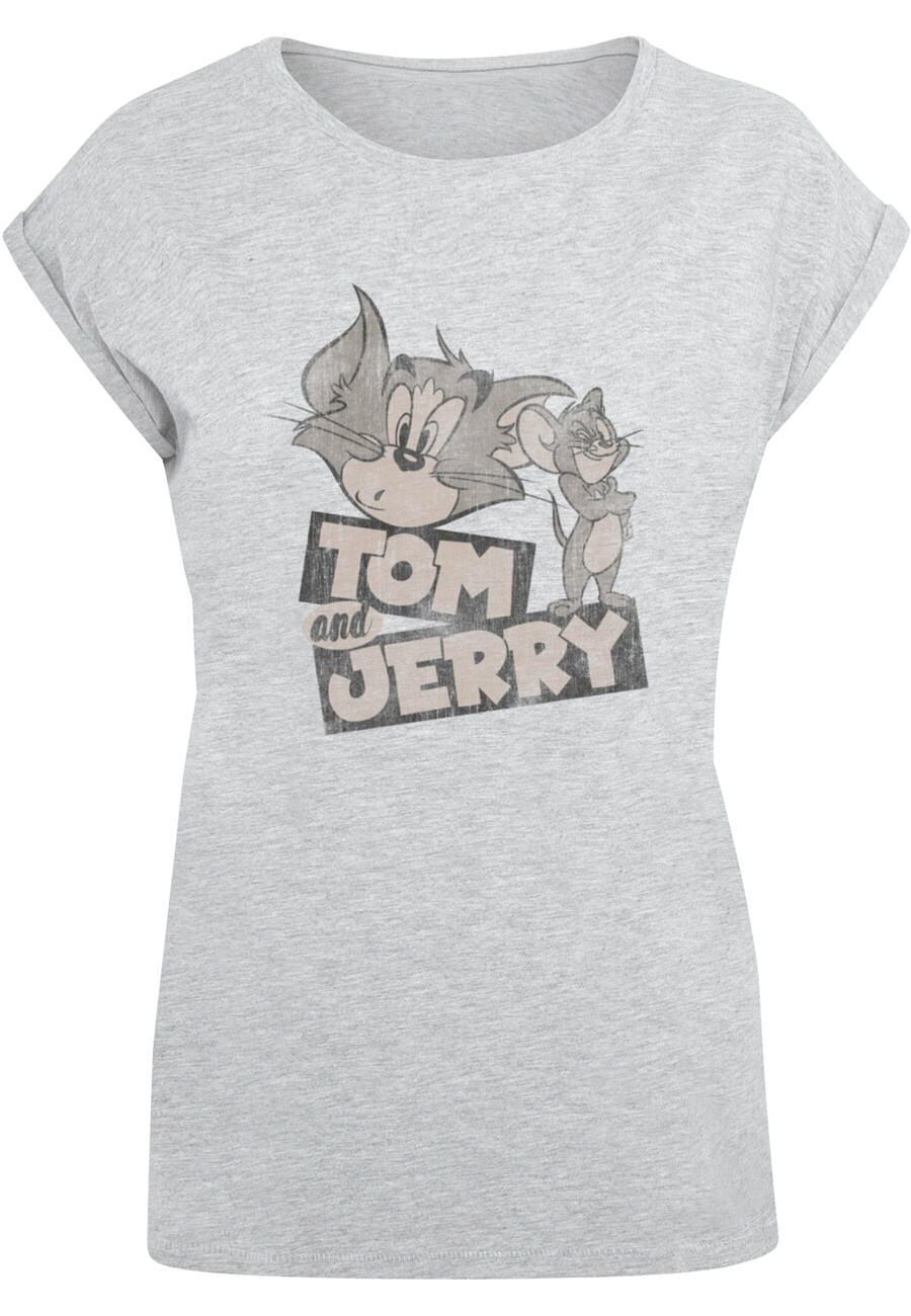 

Рубашка ABSOLUTE CULT Tom And Jerry - Cartoon, цвет Dark grey/mottled grey