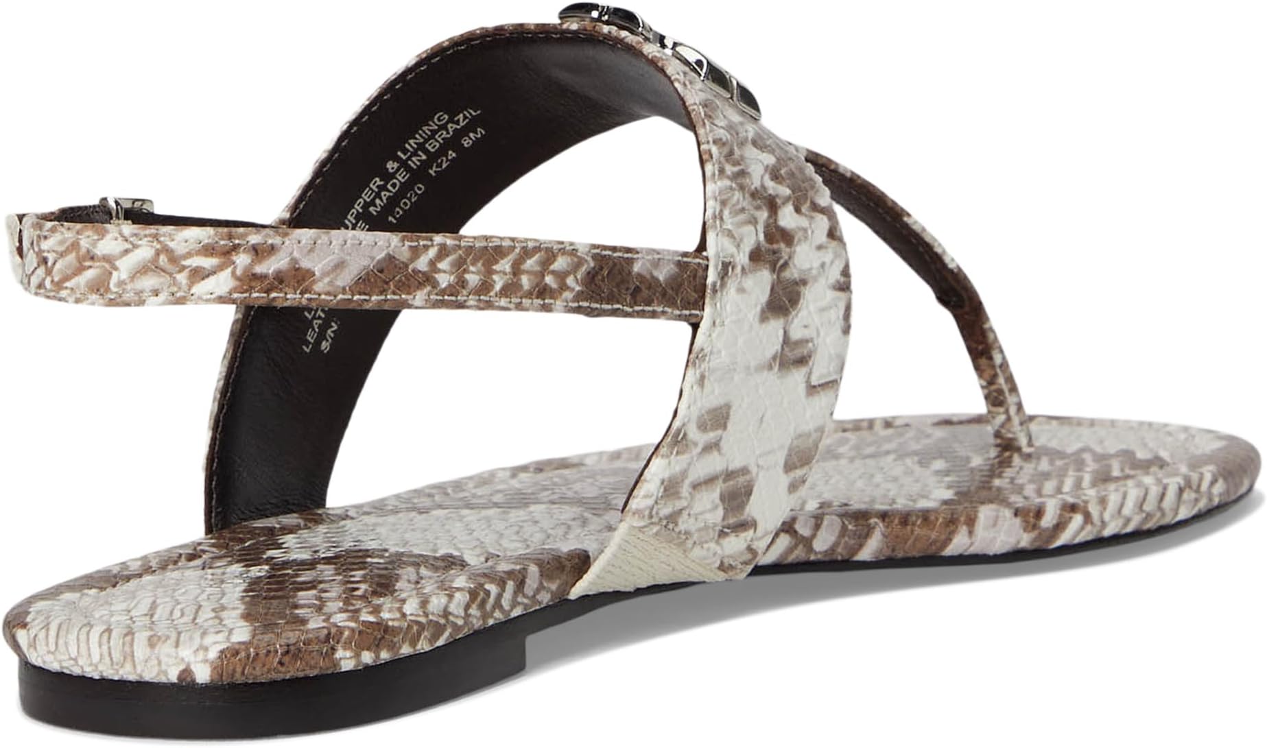 Сандалии Tory Burch Eleanor Sandal, цвет Granite Roccia/Gold — фото 3