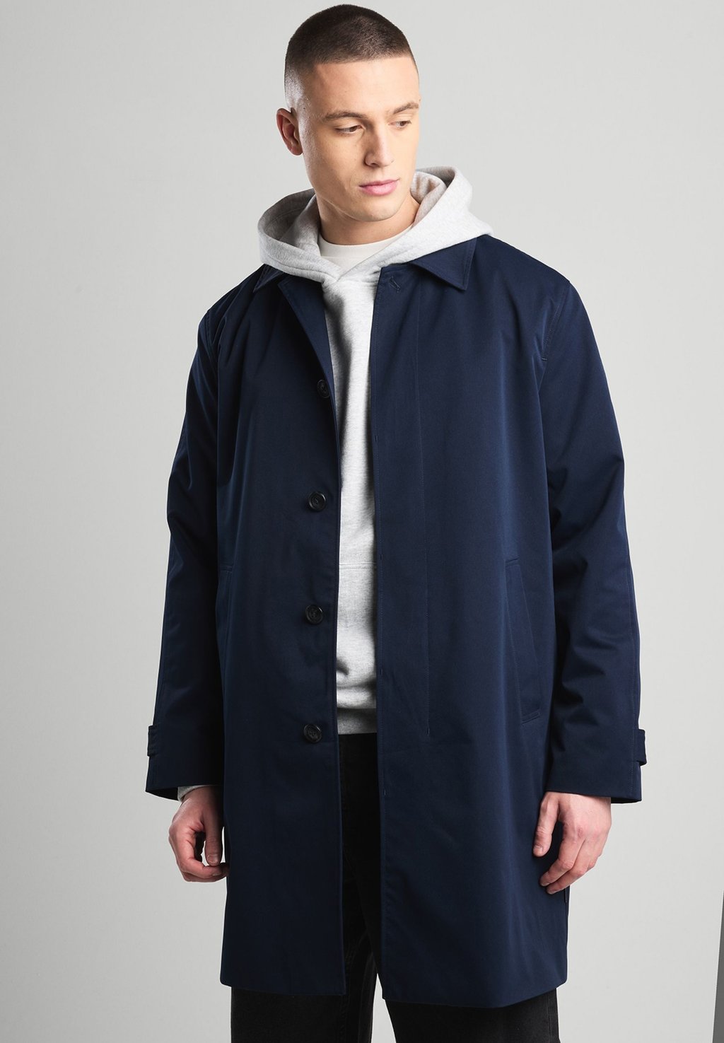 

Короткое пальто America Today, темно-синий