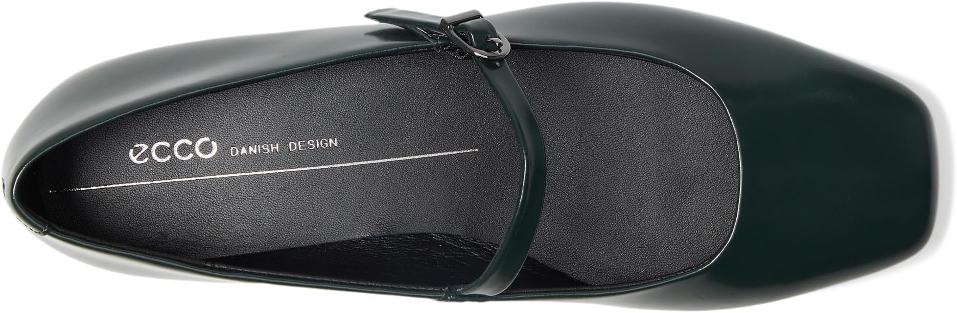 Балетки ECCO Margot Mary Jane Ballerina Ballet Flat, цвет Sea Tangle Patent — фото 2
