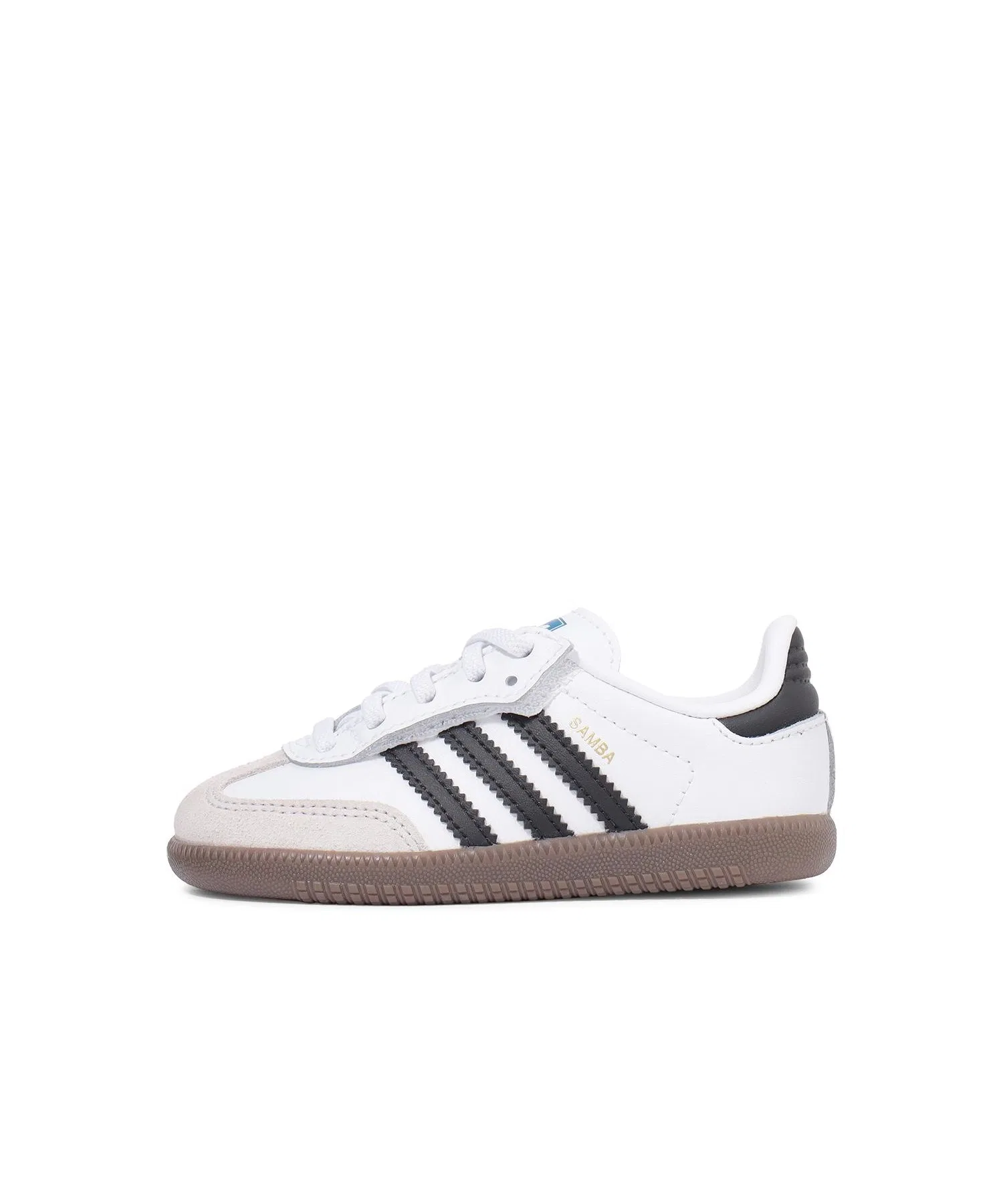 Детские кроссовки adidas SAMBA OG из натуральной кожи белые