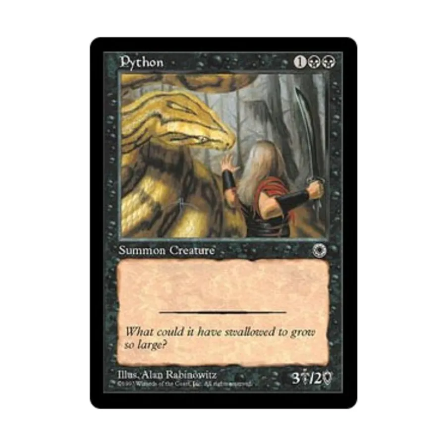 

CCG Питон (С), MTG - Portal