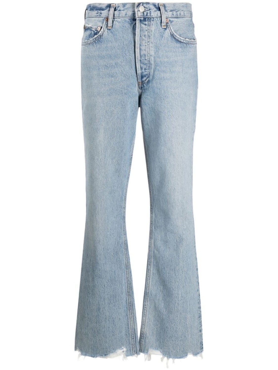

AGOLDE джинсы bootcut средней посадки, синий