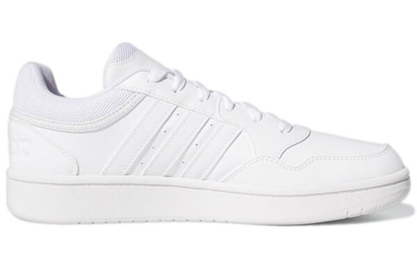 Кроссовки hoops 3.0 низкие Adidas, белый — фото 2